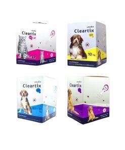 Cleartix Spot On (เคลียร์ติ๊กซ์) ยาหยดกำจัดเห็บสำหรับสุนัขและแมว