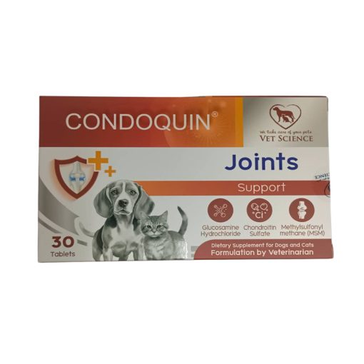 Condoquin Joint Support อาหารเสริม บำรุงไขข้อและกระดูก สำหรับสุนัขและแมว 